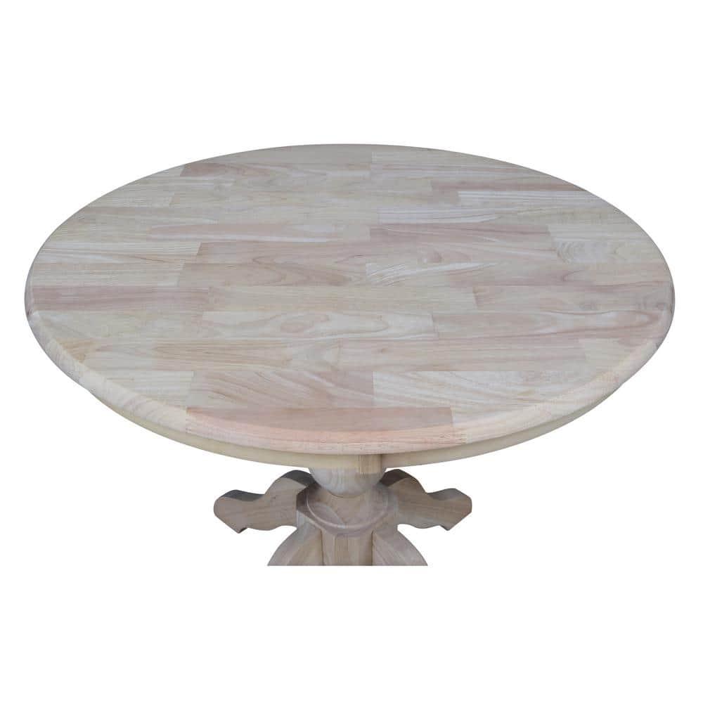 International Concepts 36" Round Top Pedestal Table - 28.9"H