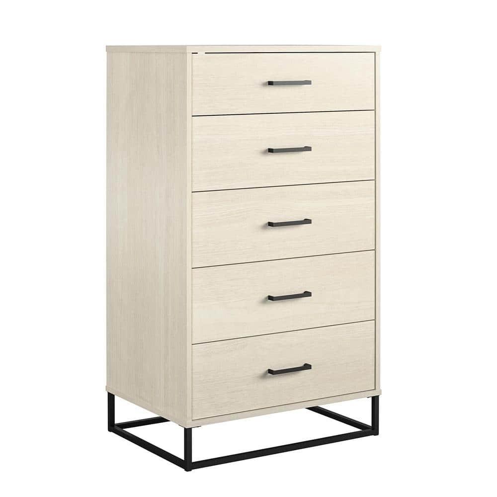Novogratz Kelly 27.19'' W Unfinished 5 - Drawer Dresser