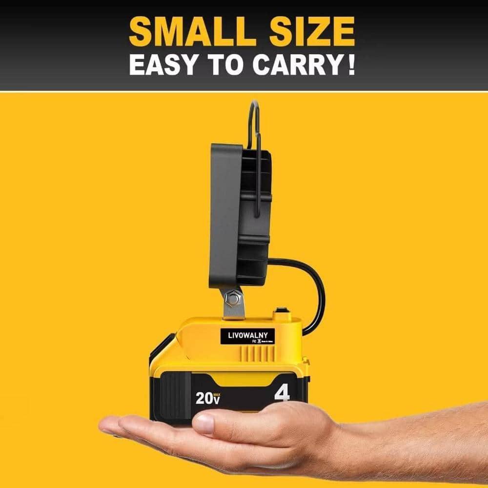 AnTom LED Work Light , 48W 4800LM LED Flood Light for Outdoor and Job Site Lighting- Dimmable Design