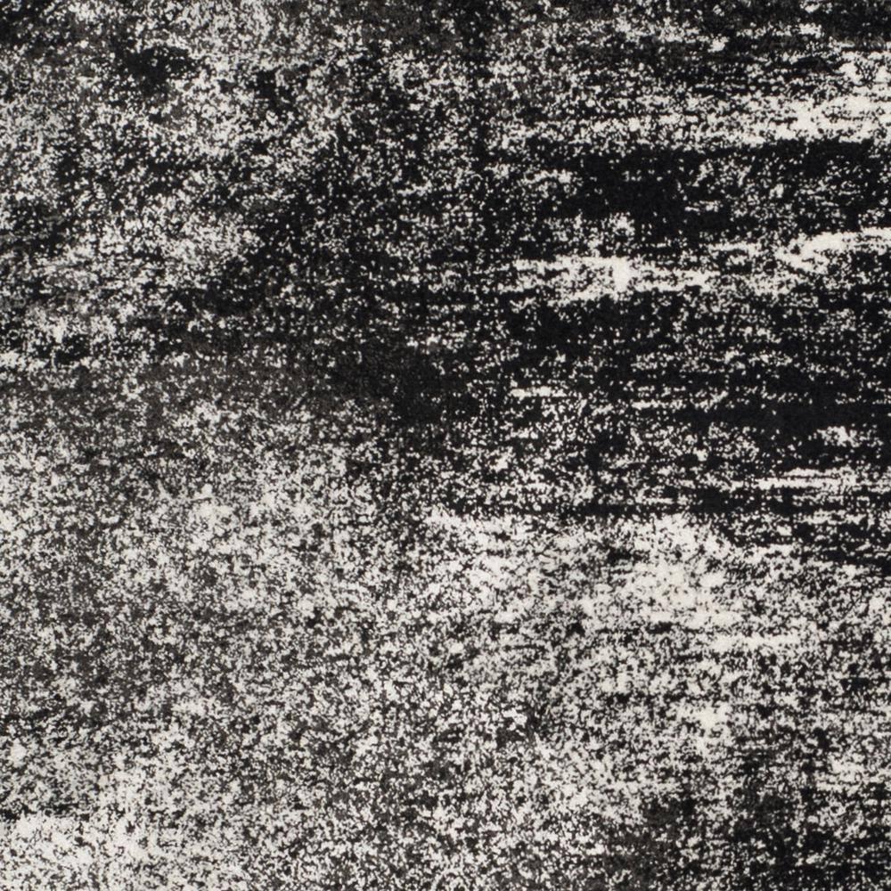 SAFAVIEH Adirondack Rudyard Abstract Area Rug, Silver/Black, 4' x 6'