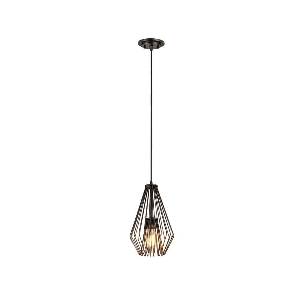 Z-Lite Quintus 1 - Light Pendant in  Plated Bronze