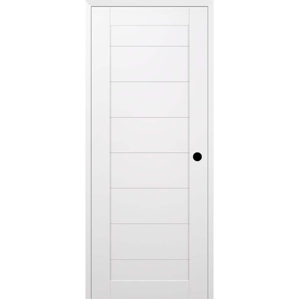 Belldinni Alba DIY-Friendly Single Prehung with Concealed Hinges Standard Door