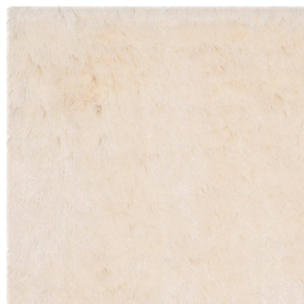 Paris Shag SG511 Hand Tufted Indoor Area Rug - Ivory - 7'x7' Square - Safavieh