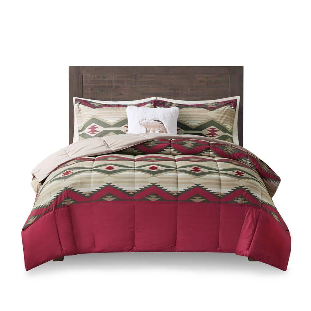 Woolrich Woolrich Emmet Creek Down Alternative Comforter Set with Throw Pillow