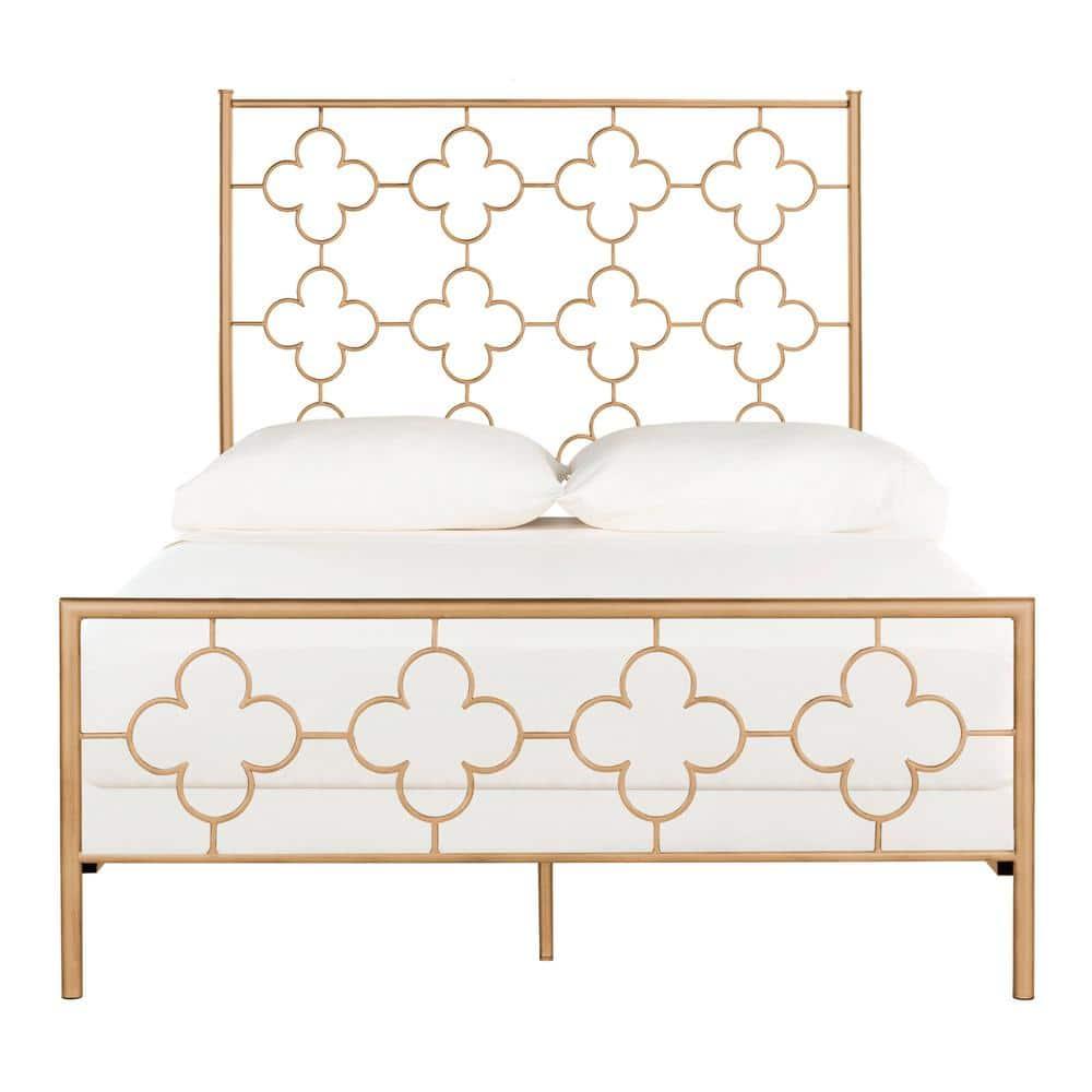Safavieh Morris Geometric Glam Lattice Metal Headboard