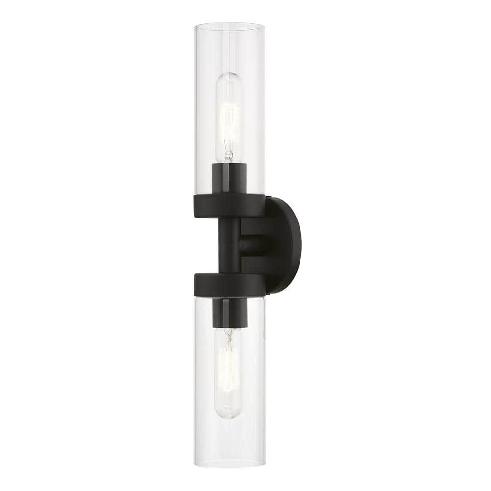 Livex Lighting Ludlow 2 - Light Vanity in  Black