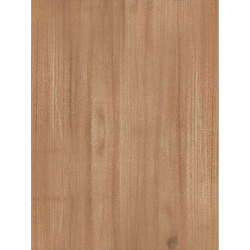 6"W x 8"D x 8"H Del Monte Rough Sawn Corbel w/Backplate, Western Red Cedar