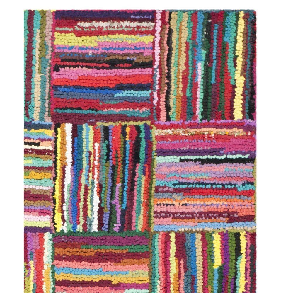 Nantucket NAN318 Hand Tufted Indoor Area Rug - Multi - 4'x6' - Safavieh