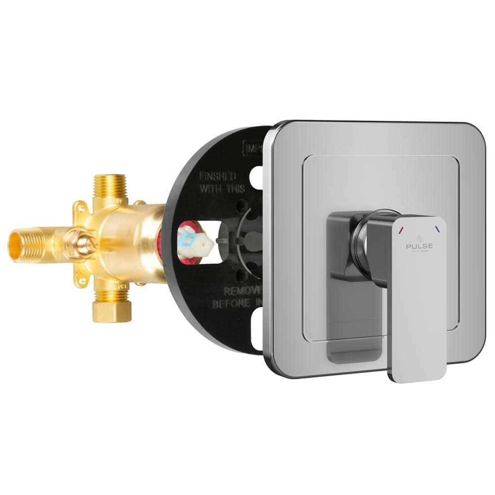 Tru-Temp Pressure Balanced Mixing Valve with Round Trim