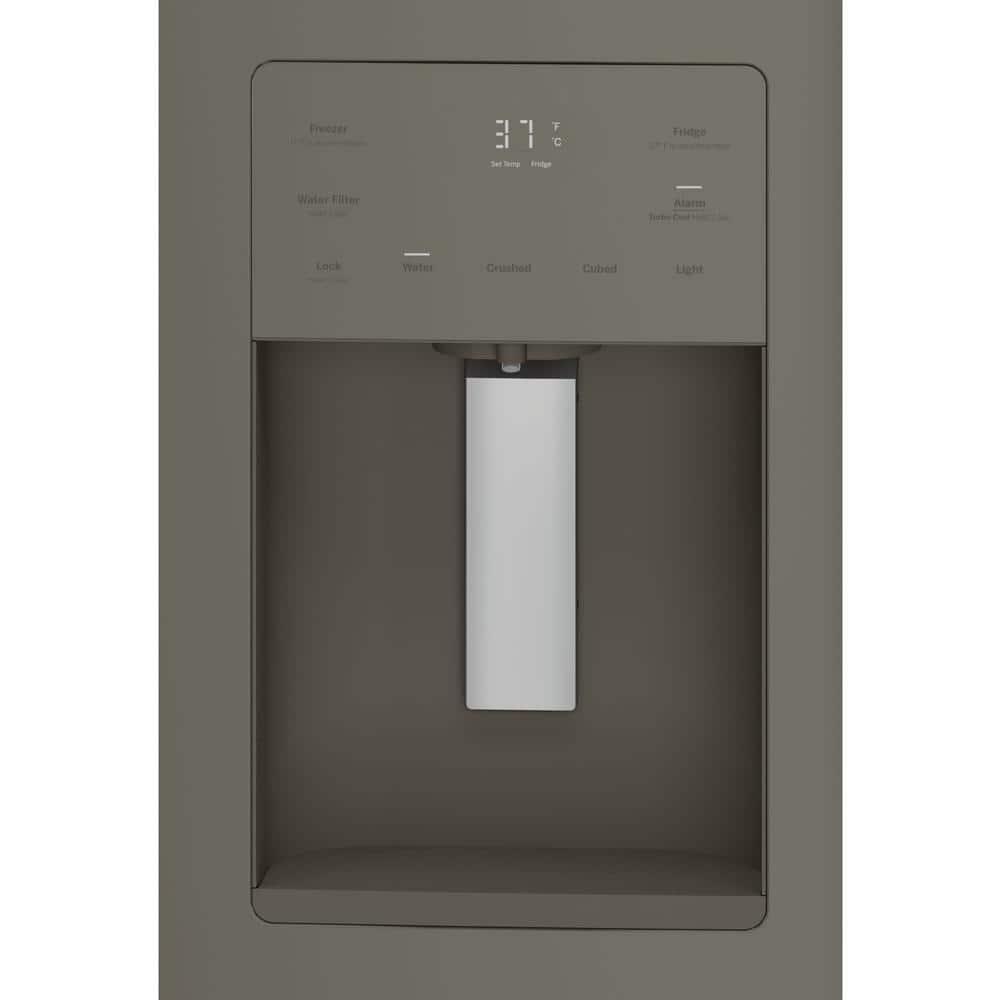 GE Appliances 25.5 Cubic Feet Energy Star Smudge-Resistant French Door Refrigerator with Water and Ice Dispenser