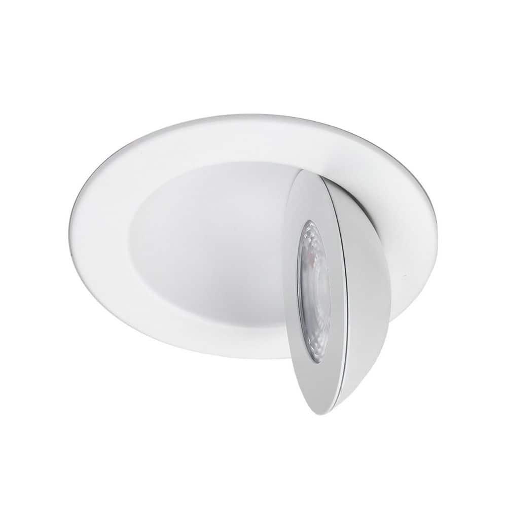 Lotos 4.75'' Selectable Color Temperature Dimmable Air-Tight IC Rated LED Canless Recessed Lighting Kit