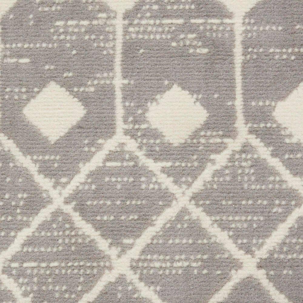 Nourison Grafix GRF37 Indoor Area Rug Grey 8' x ROUND
