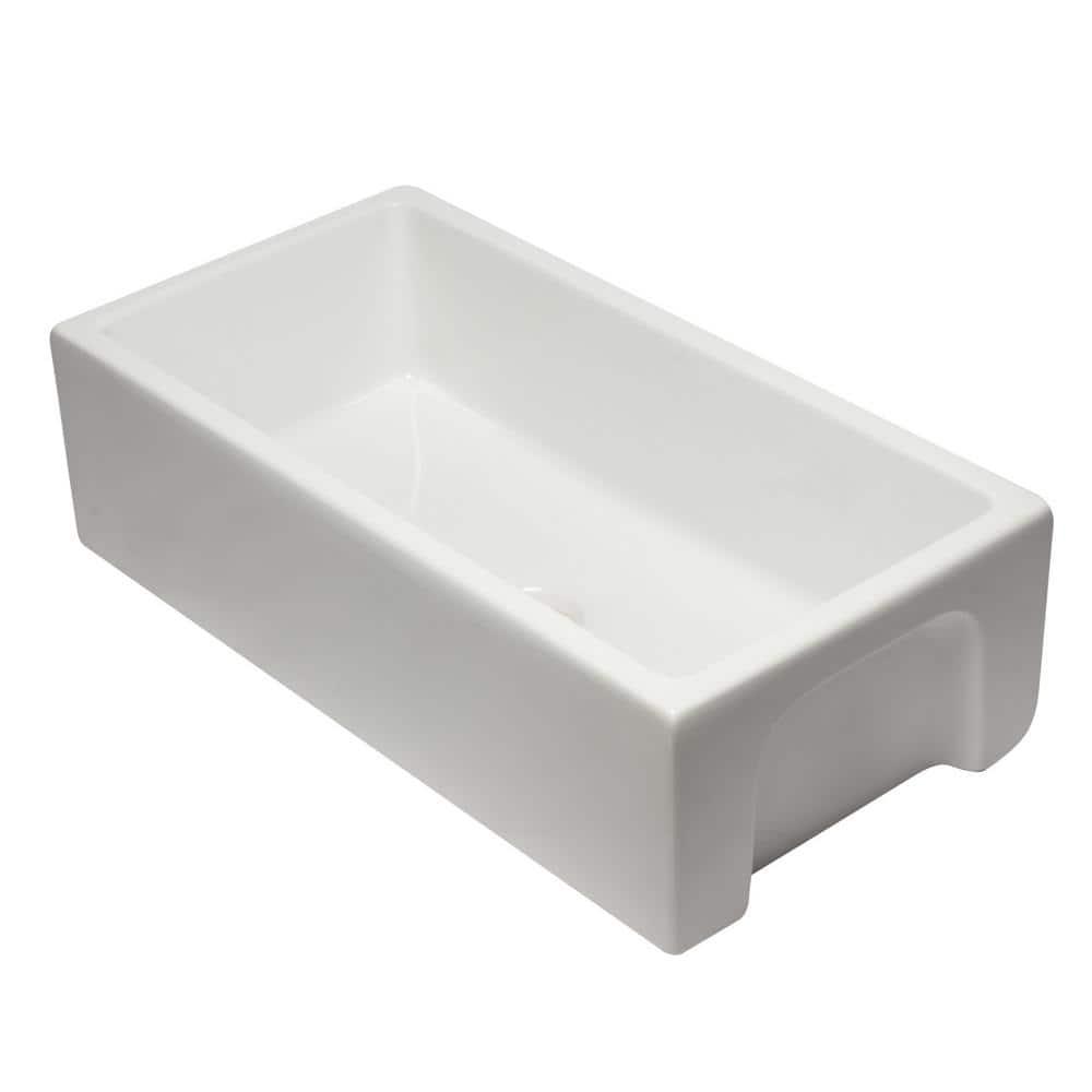 36'' L Farmhouse / Apron Single Bowl Fireclay Kitchen Sink
