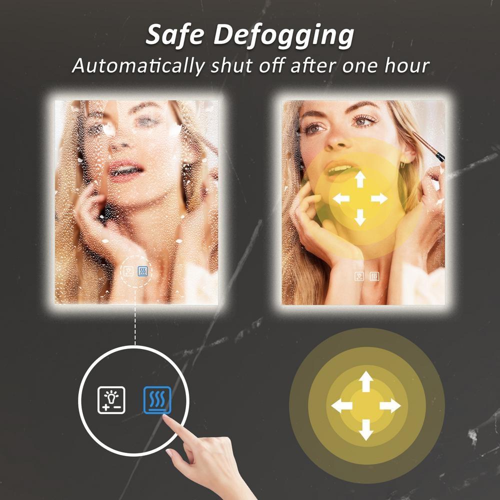 HOMLUX Rectangular Bathroom Mirror- 24" x 30"