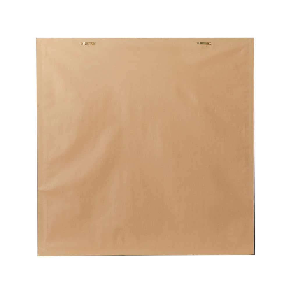 Canvas Abstract Framed Wall Art with Gold Frame Gold - Olivia & May: Elegant Decor, Vertical Orientation, Sawtooth Hanging