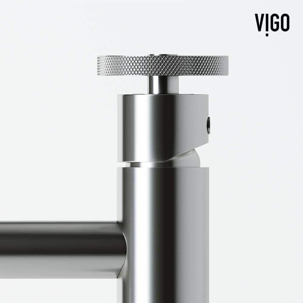 Cass 12" H Single Handle Vessel Sink Bathroom Faucet