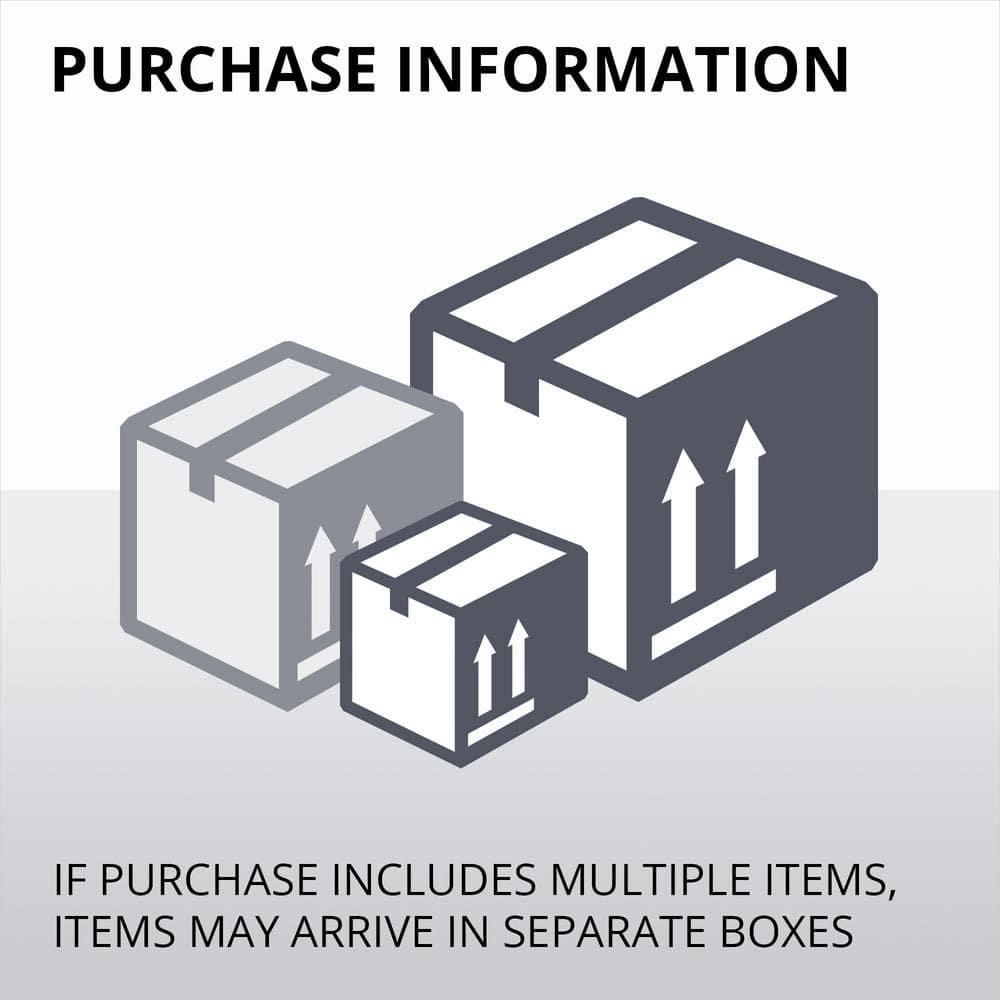 Encore 56" W x 58" H Semi-Frameless Tub Door with ClearMax Technology