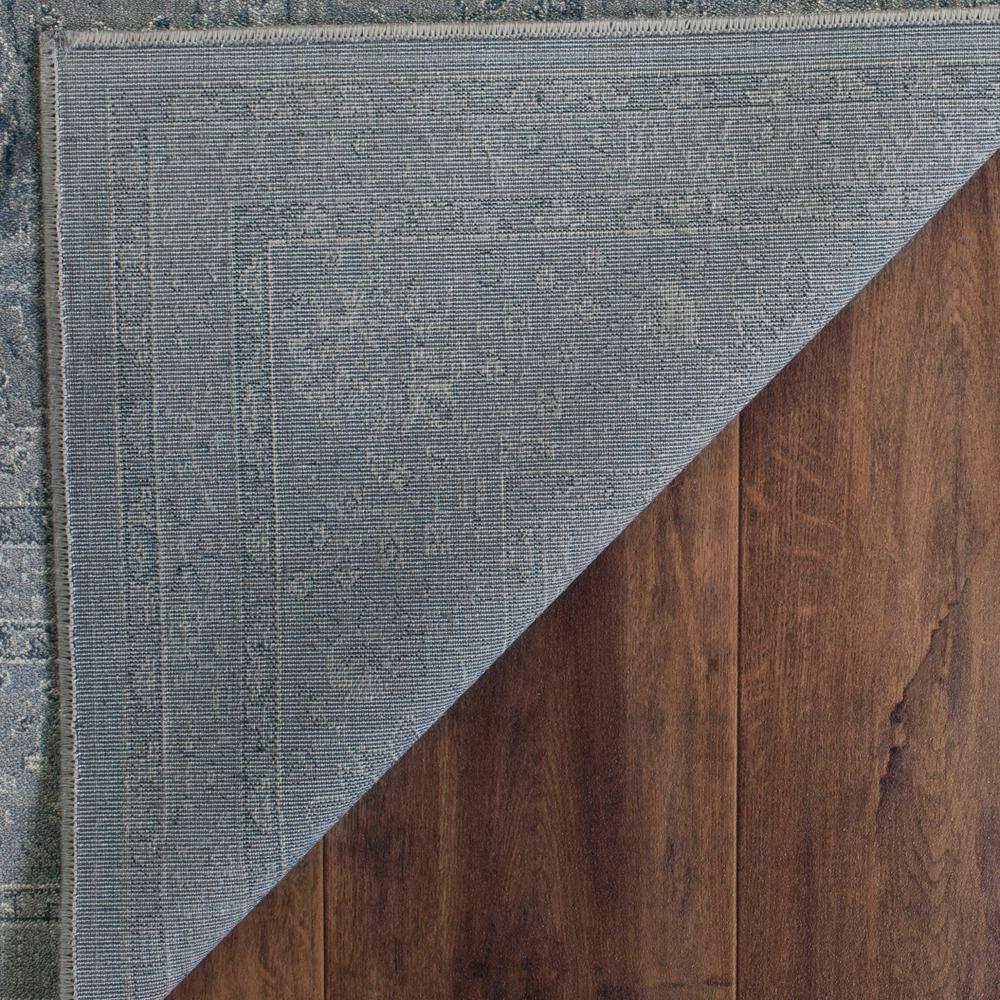 Safavieh Vintage Kerman 8 x 10 (ft) Loomed Synthetic Light Gray/Light Blue Rectangular Indoor Distressed/Overdyed Vintage Area rug