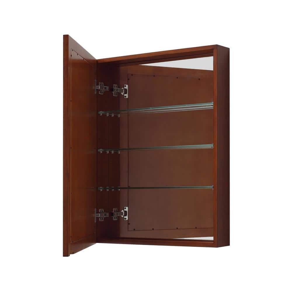 AVANITY  Madison 24-inch Mirror Cabinet in a Tobacco Finish - 24"W x 32"H
