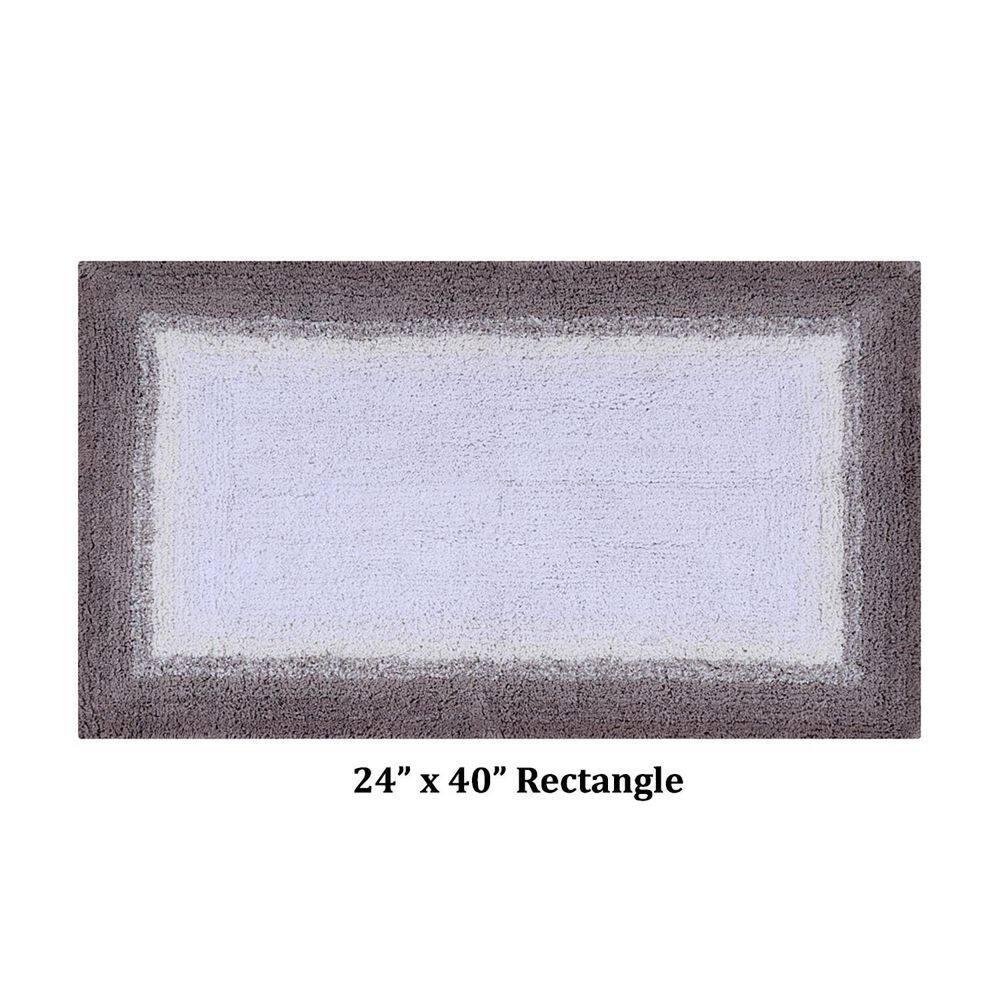 Better Trends Torrent 100% Cotton Tufted Non- Slip Backing Bath Rug 24" x 40" Rectangle - Beige