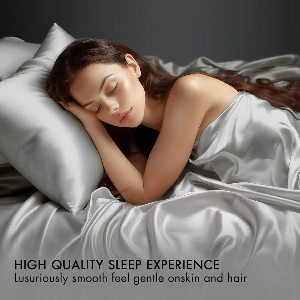 Madison Park Essentials Satin Luxury Sheet Set