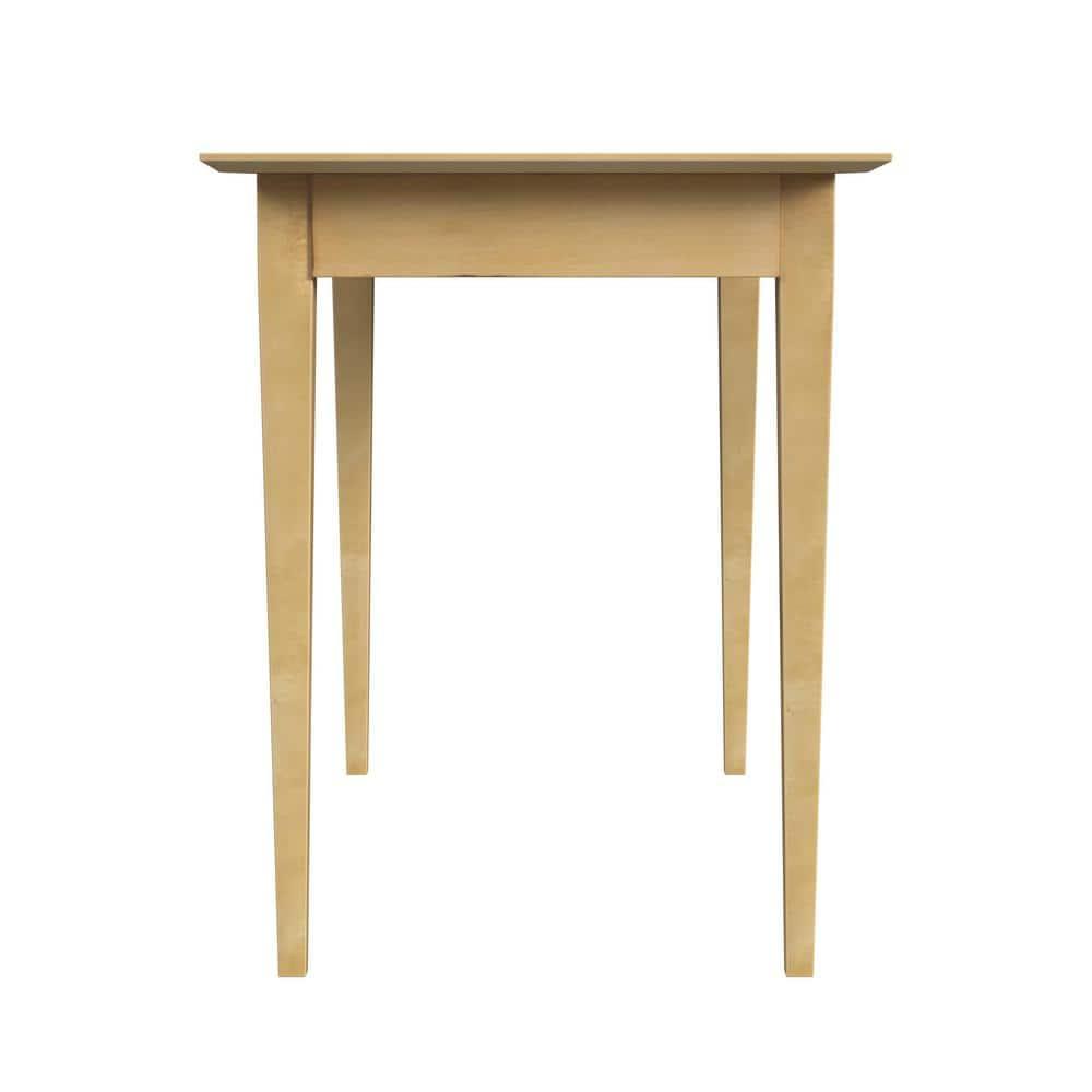 Butler Caelynn 48" Natural Wood Shaker Writing Desk - Natural