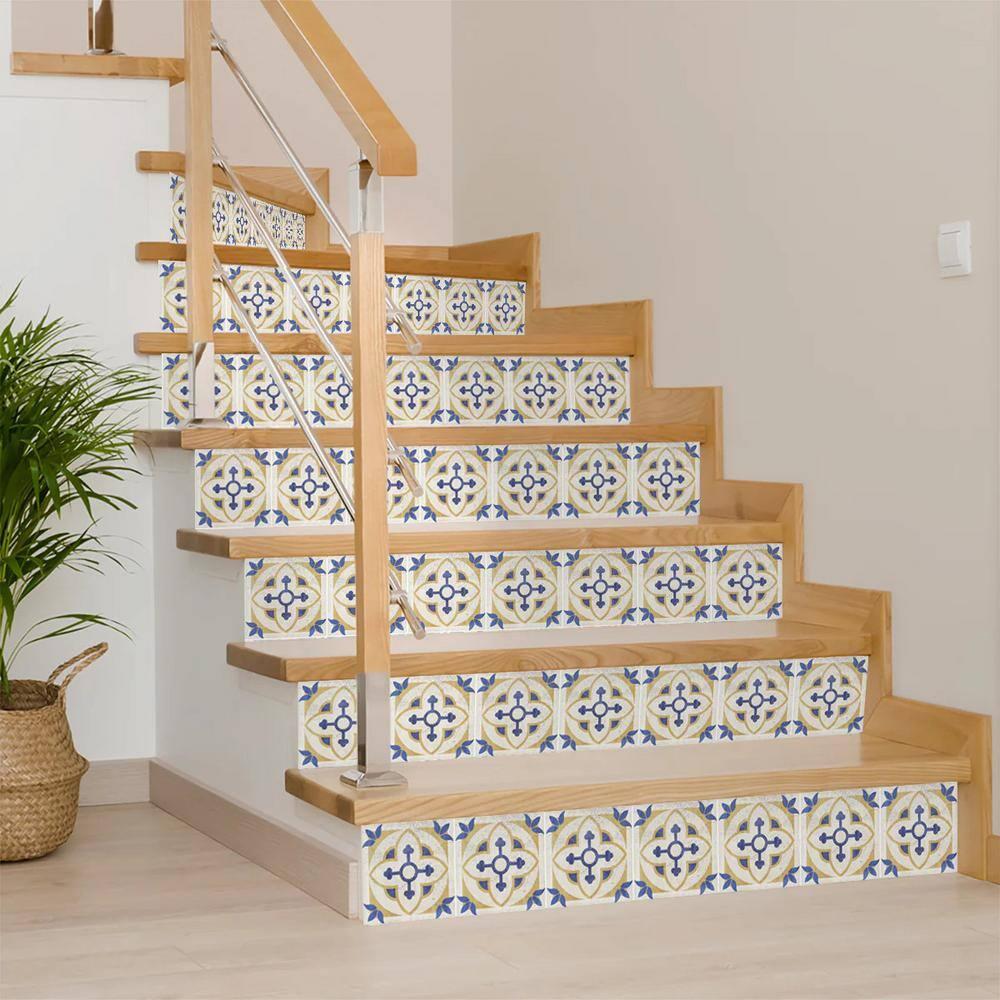 MI  ALMA 6'' W x 6'' L Vinyl Peel and Stick Field Tile (Set of 24)