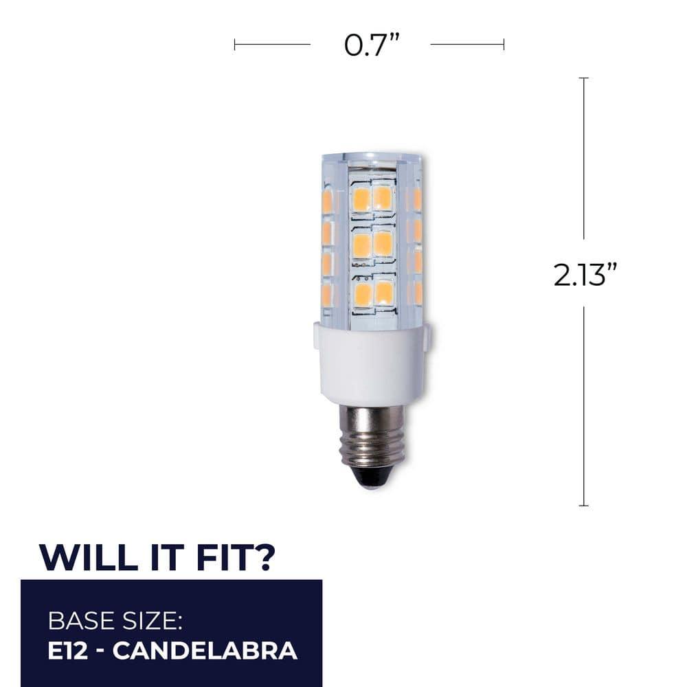 40 Watt Equivalent E12/Candelabra Dimmable LED Bulb