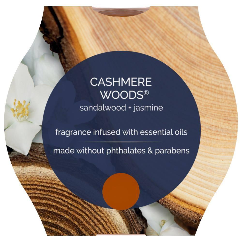 Glade 3 Wick Scented Candles - Cashmere Woods - 6.8oz
