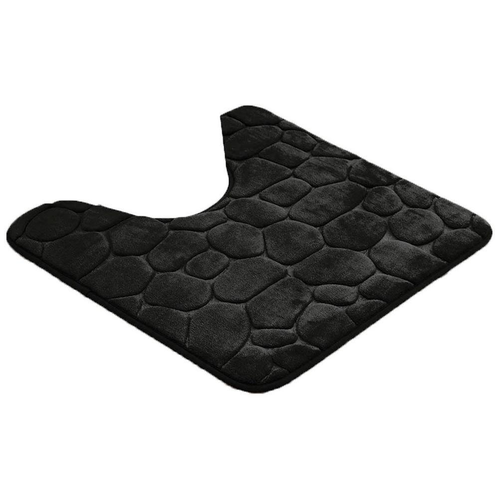 Evideco Pebbles 3D Contour Mat Microfiber Memory Foam 20' x 20"