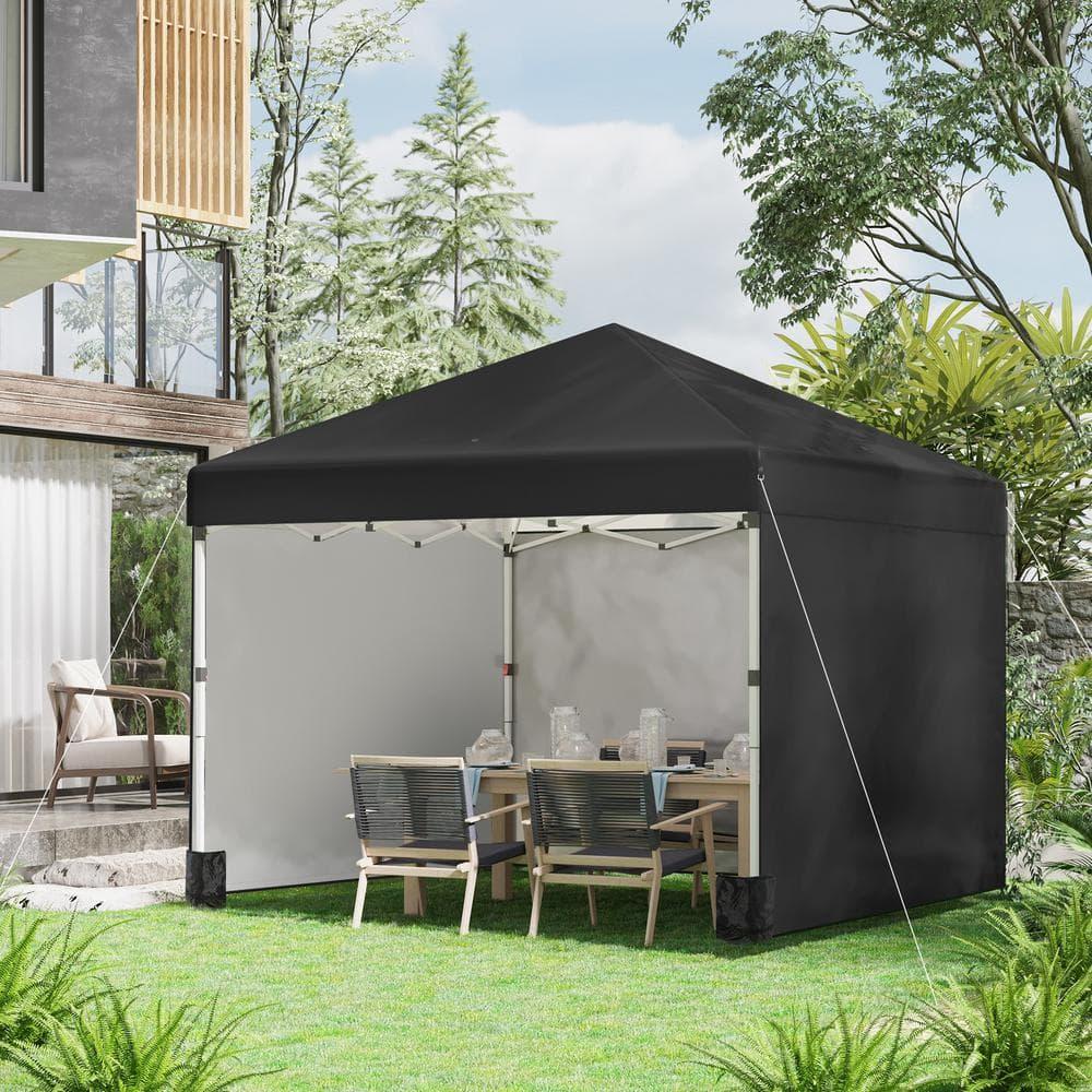 Outsunny 10 Ft. W x 10 Ft. D Steel Party Tent