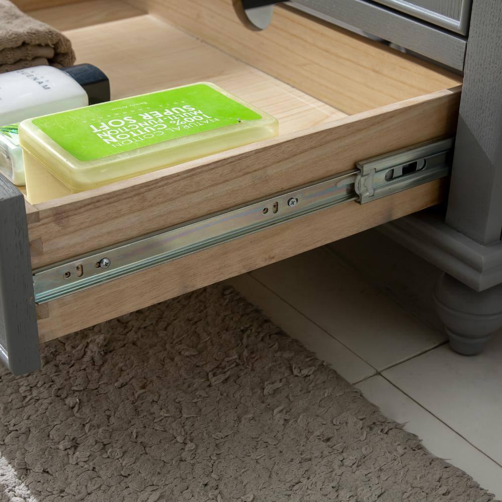 Melissa 30" Single Vanity - Grain White