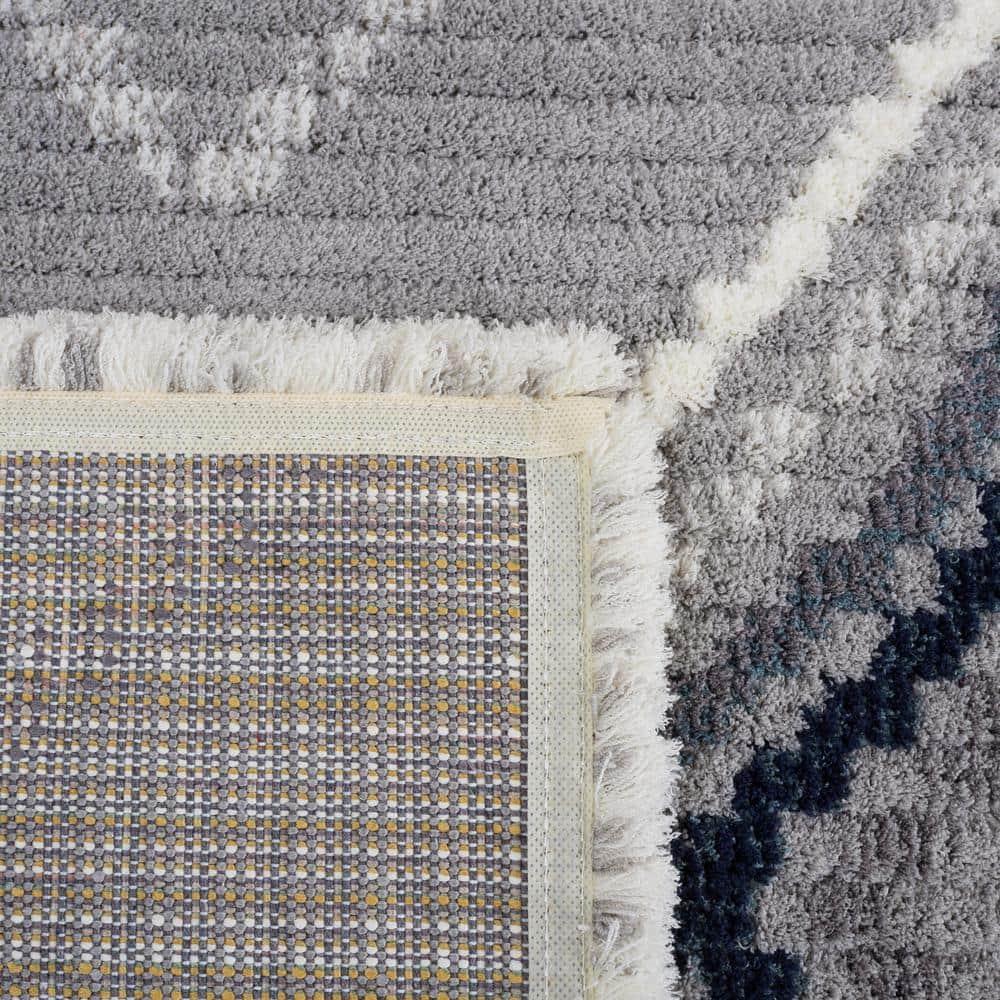 Marrakesh MRK608 Power Loomed Area Rug - Gray/Light Gray - 8'x10' - Safavieh.