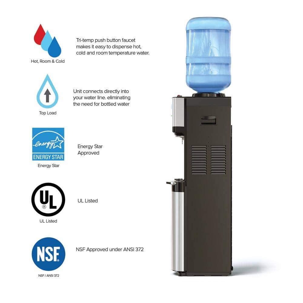 Brio Free Standing Top Loading Electric Water Dispenser