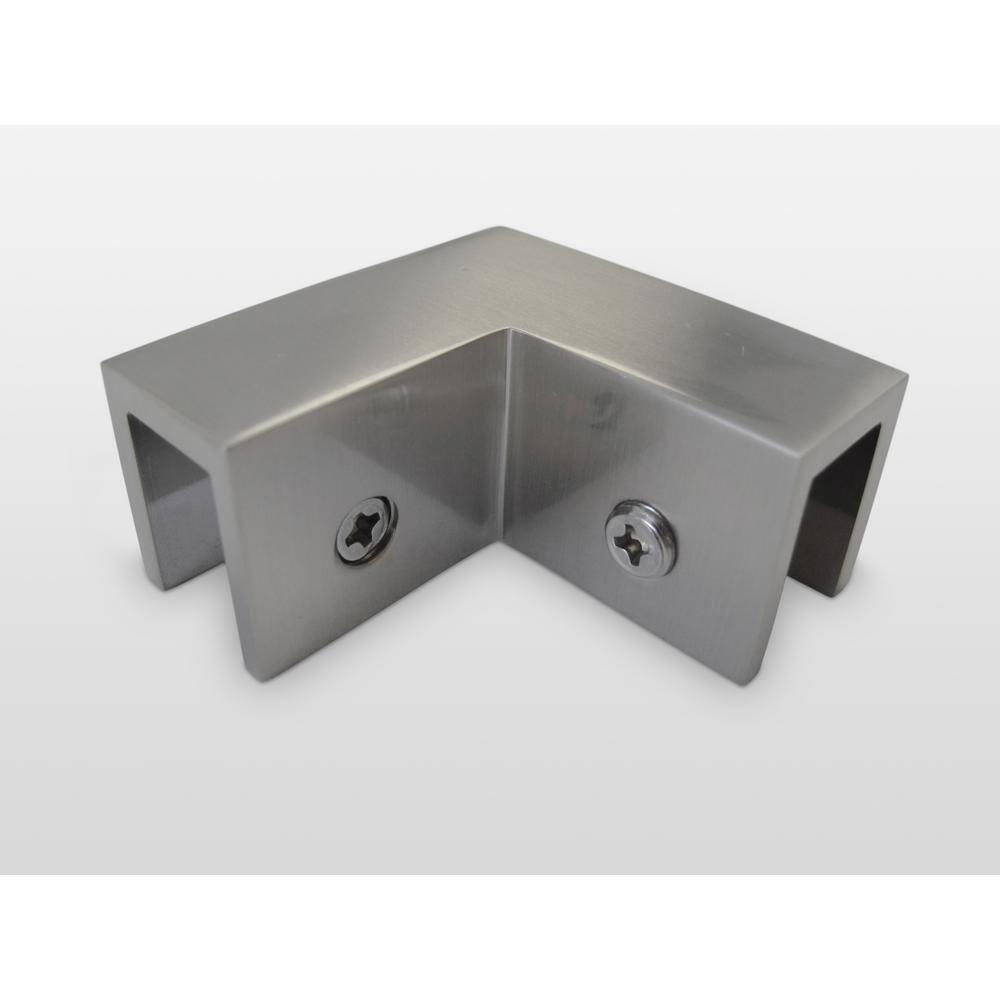 37 in. x 32 in. x 78 in. 90-Degree Wall Hinged Fully Frameless Glass Shower Enclosure