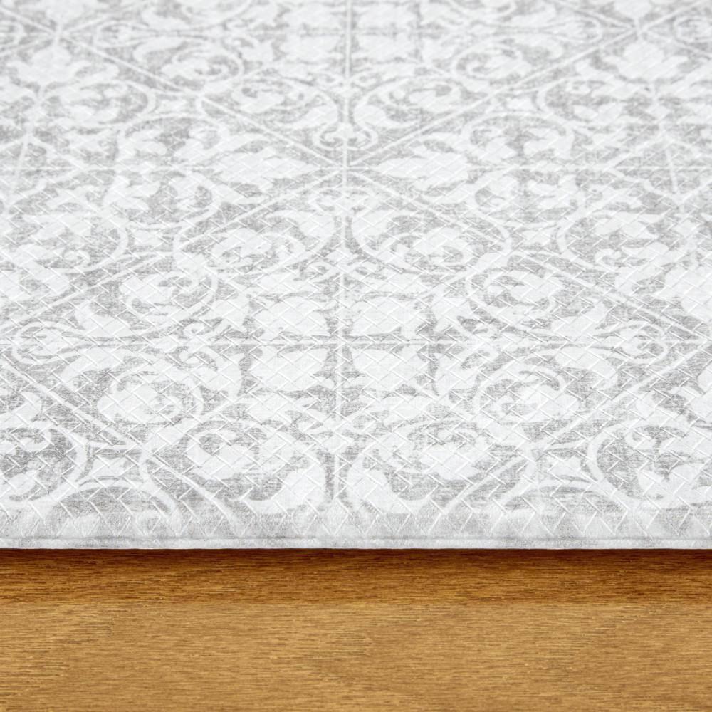 Town & Country Living TOWN & COUNTRY BASICS Comfort Plus Non-Slip Backing Vintage Medallion Tile Anti Fatigue Comfort Mat