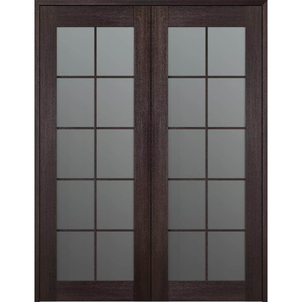 Belldinni Avon 10 Lite Solid + Manufactured Wood Paneled French Doors