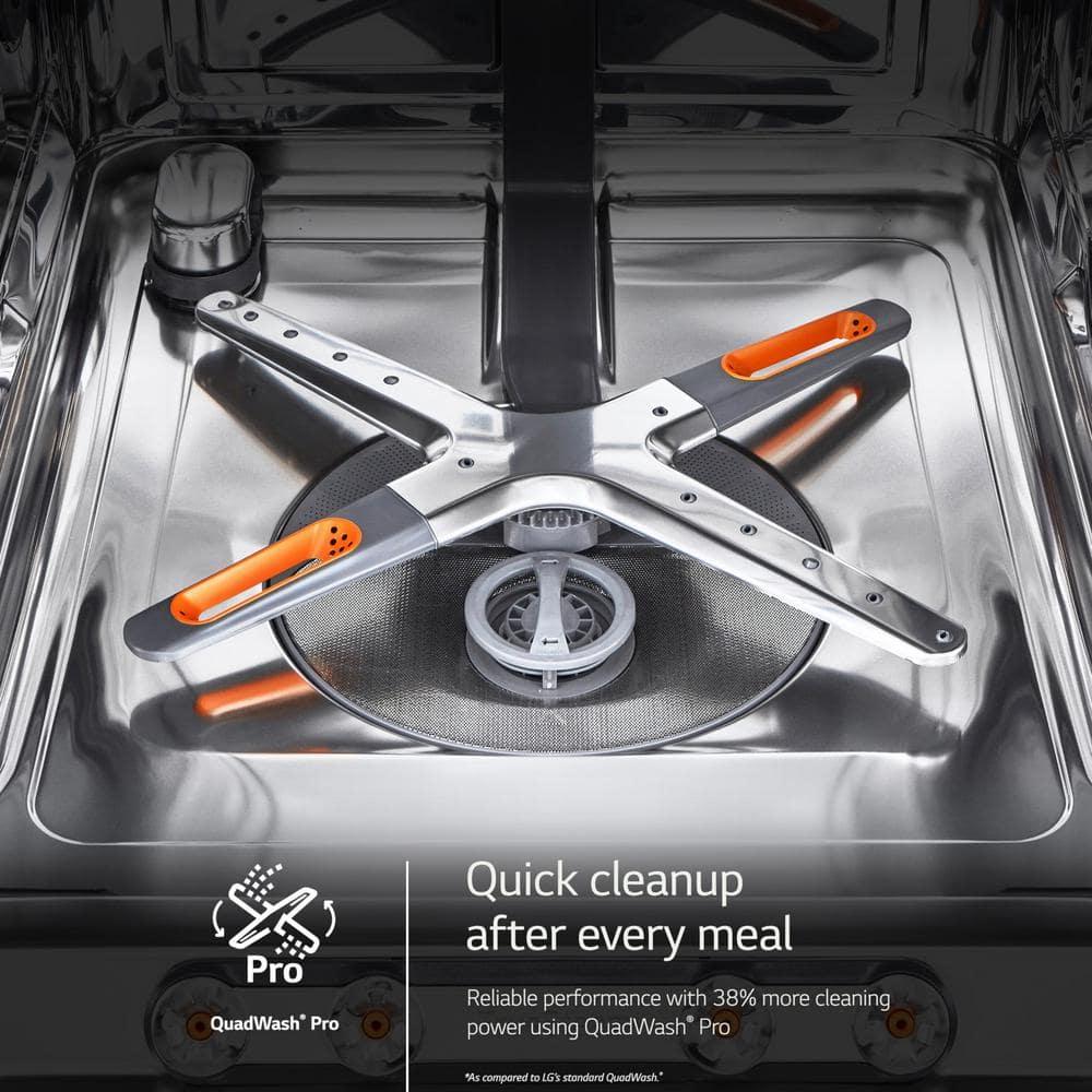 LG LDTH7972S 42 dBA Stainless Steel Top Control Smart Dishwasher