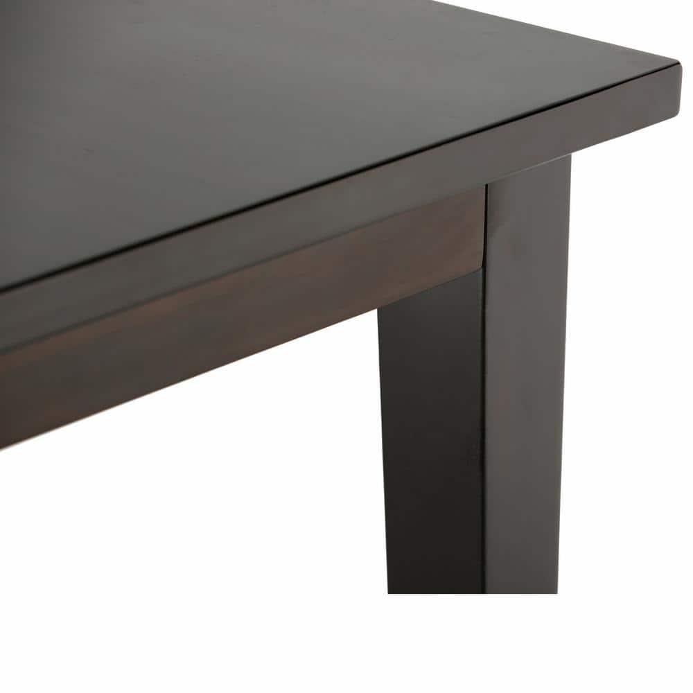 Simpli Home Eastwood Solid Wood Dining Table, Contemporary Style