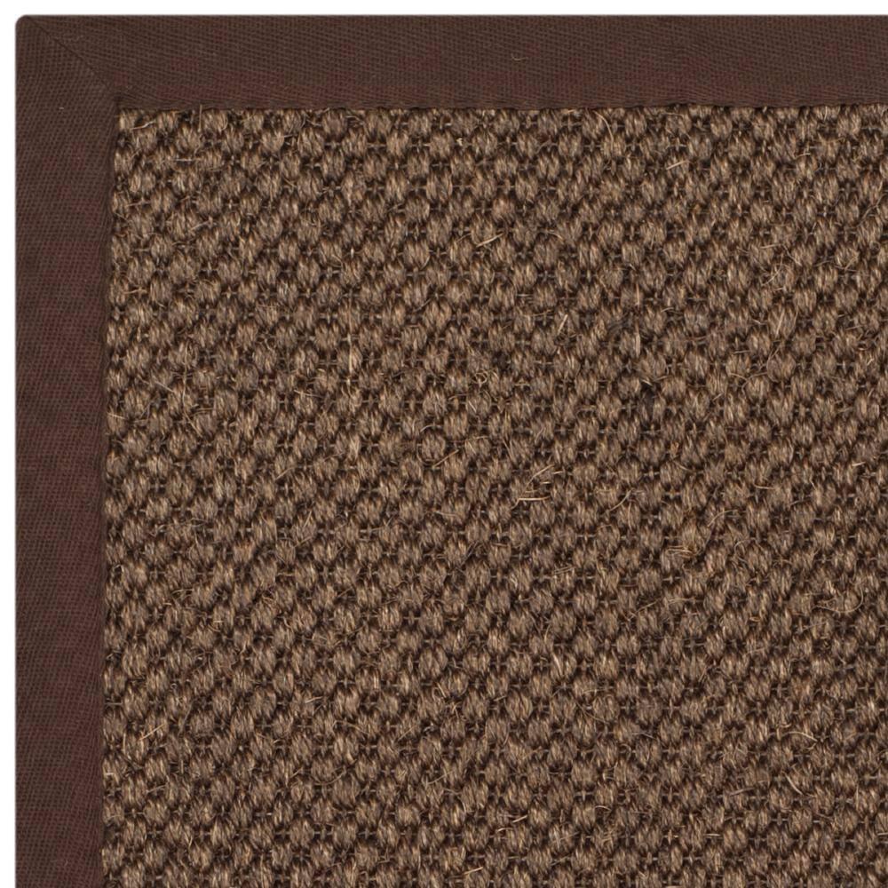 Natural Fiber NF443 Power Loomed Accent Rug - Brown/Brown - 2'x4' - Safavieh.