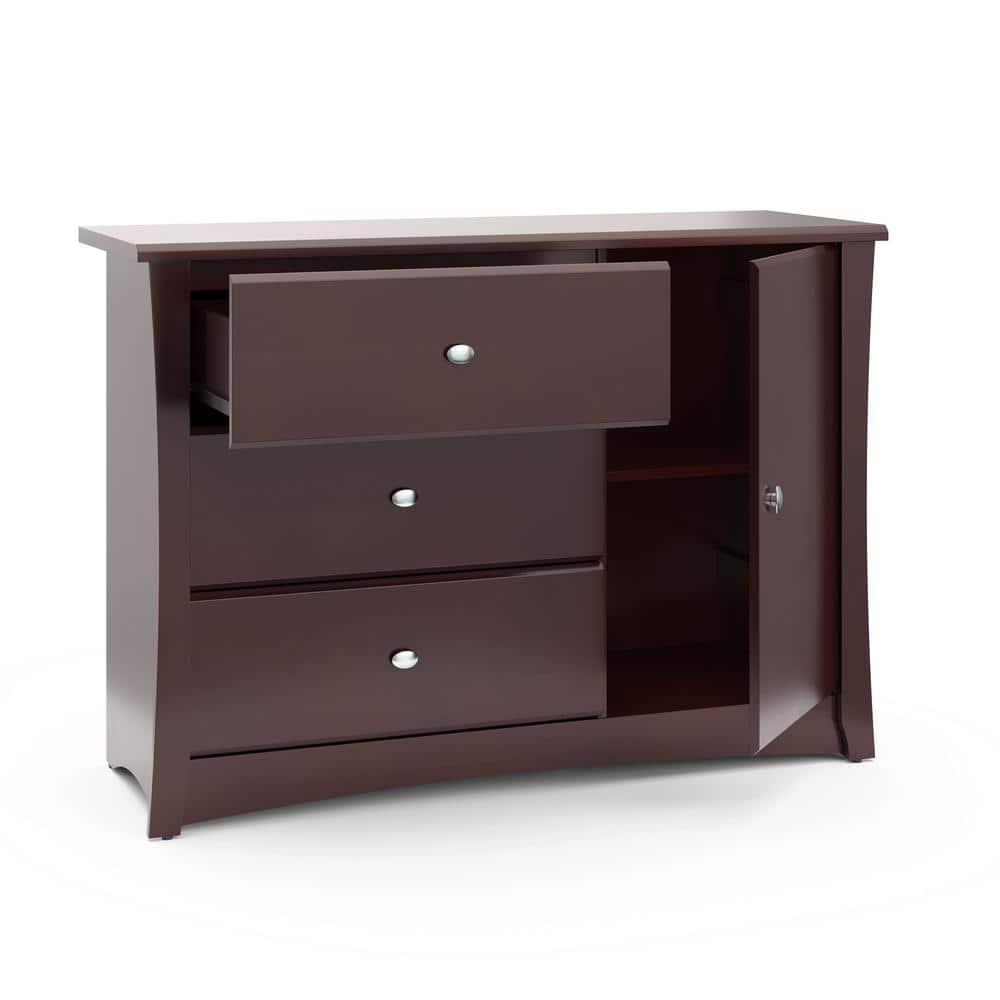 Crescent 3 Drawer Combo Dresser