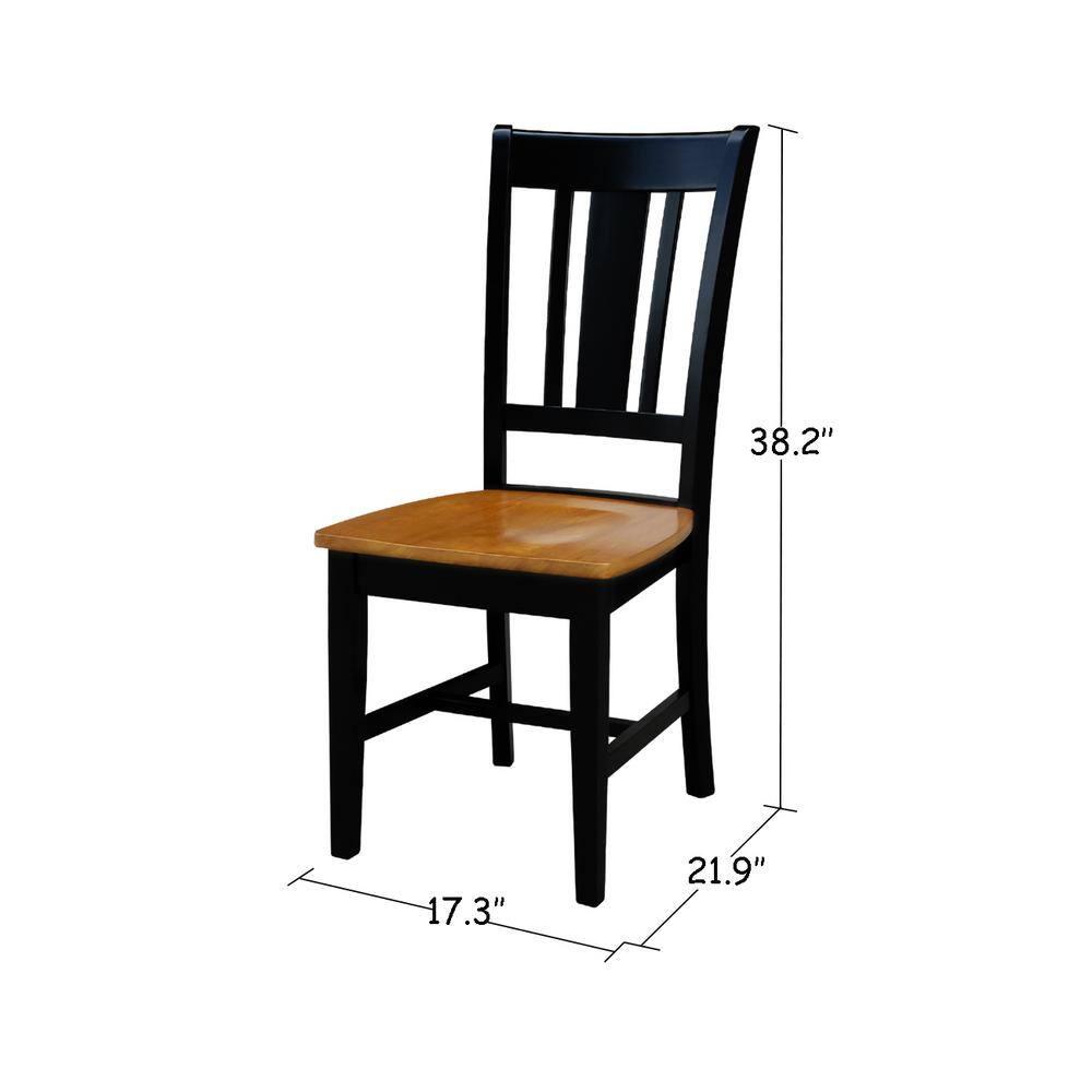 Set of 2 San Remo Splatback Chairs - International Concepts
