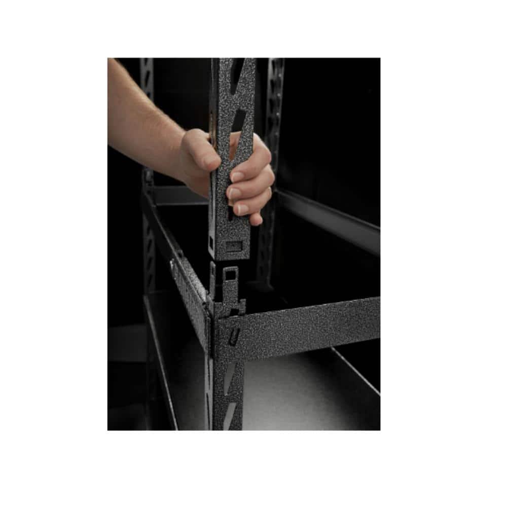 48" Wide EZ Connect Rack With Five Deep Shelves