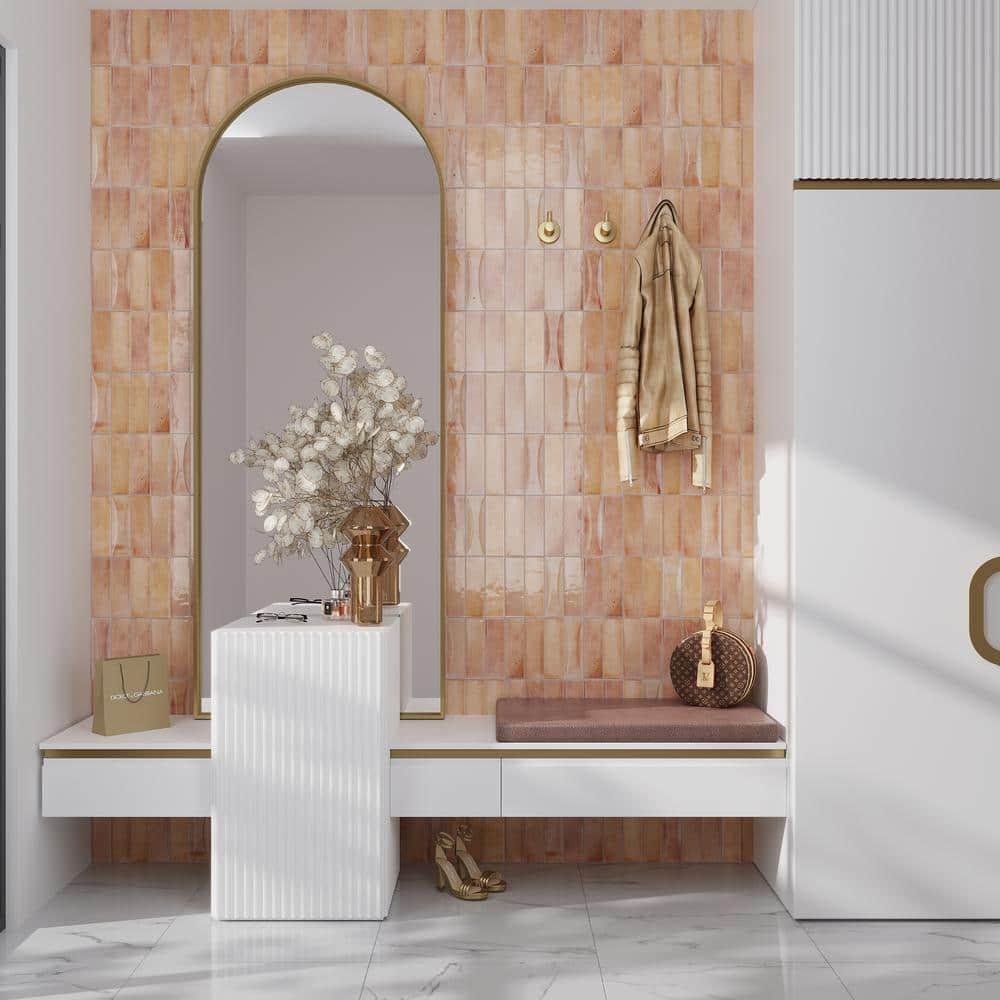 2.58'' W x 7.9'' L Ceramic Subway Singular Tile