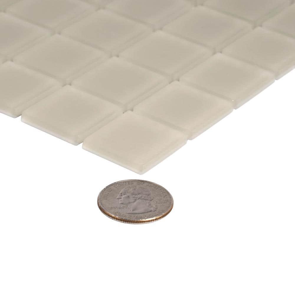 Apollo Tile 11.8" X 11.8" Matte Finished Glass Mosaic Tile
