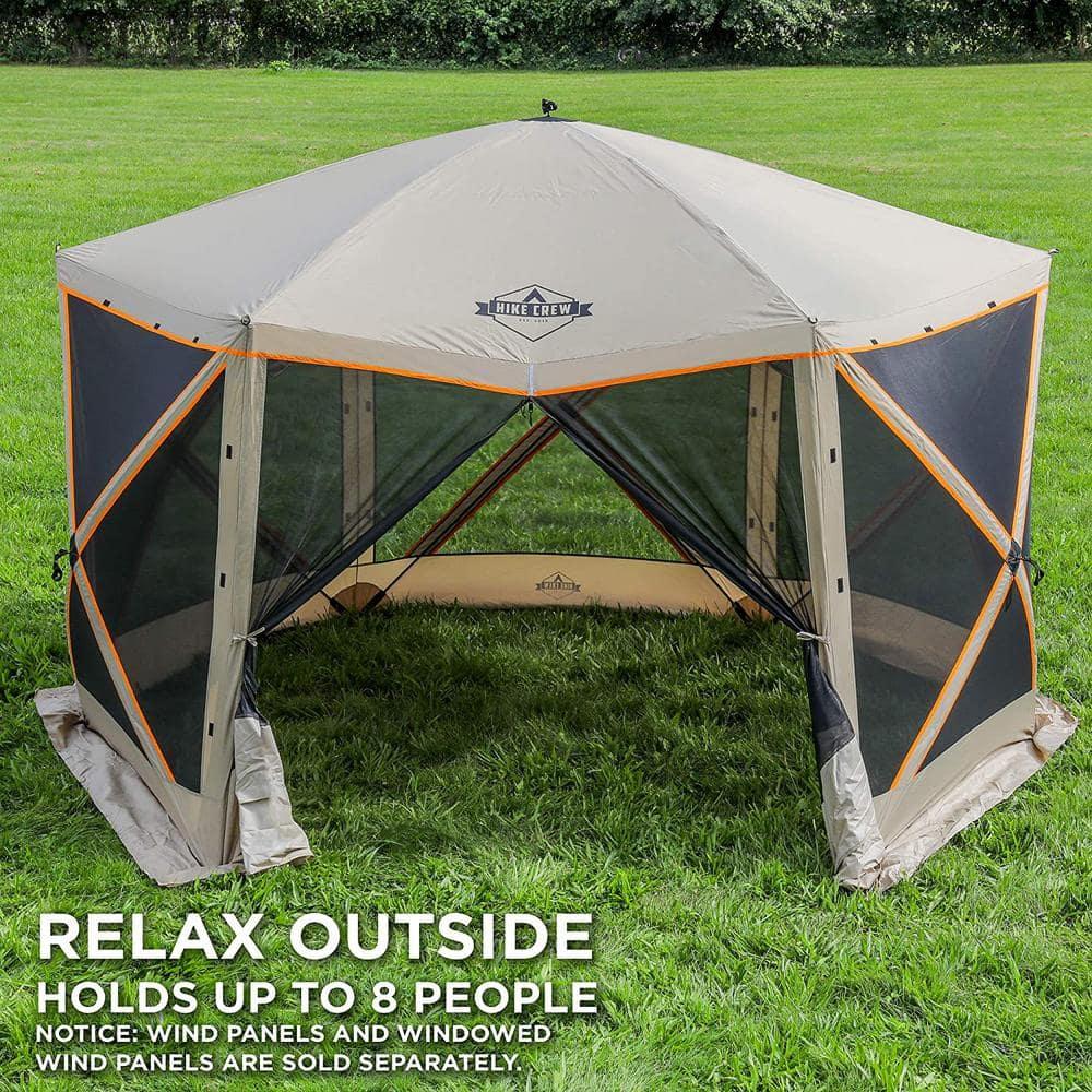 Hike Crew 12 Ft. W x 12 Ft. D Fiberglass Pop-Up