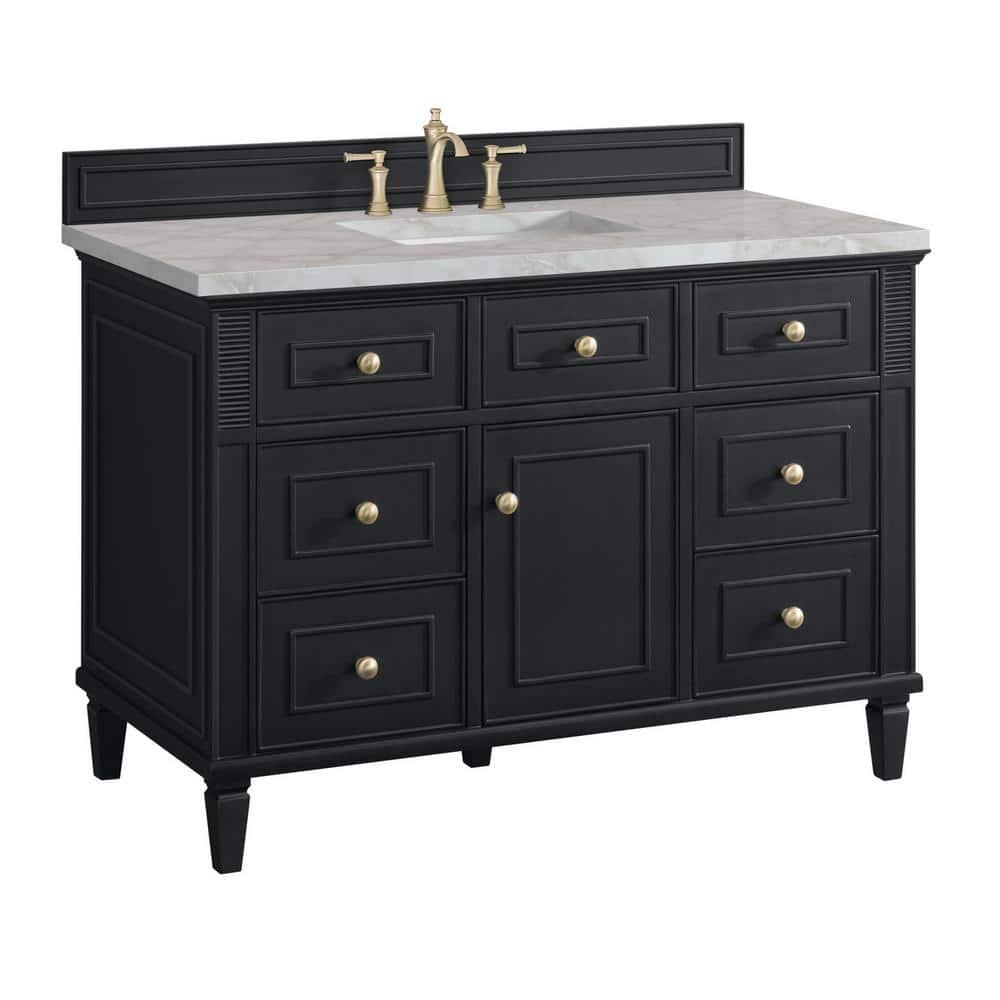 James Martin Vanities Lorelai 48'' Single Bathroom Vanity with Top