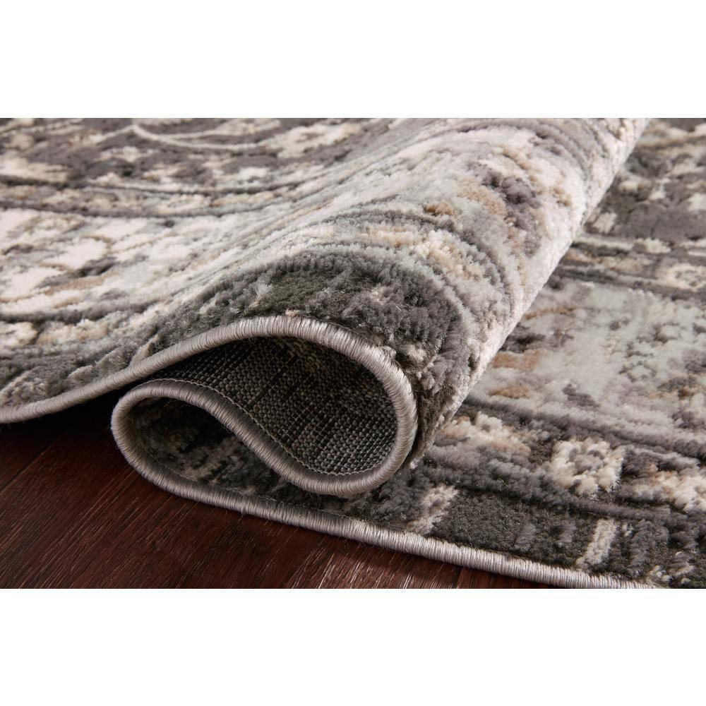 Loloi II Estelle Collection EST-02 Charcoal / Grey Oriental Area Rug 7'-10" x 10'-2"