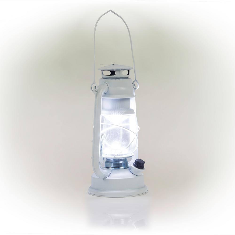 Alpine 10'' Battery Powered Integrated LED Outdoor Lantern
