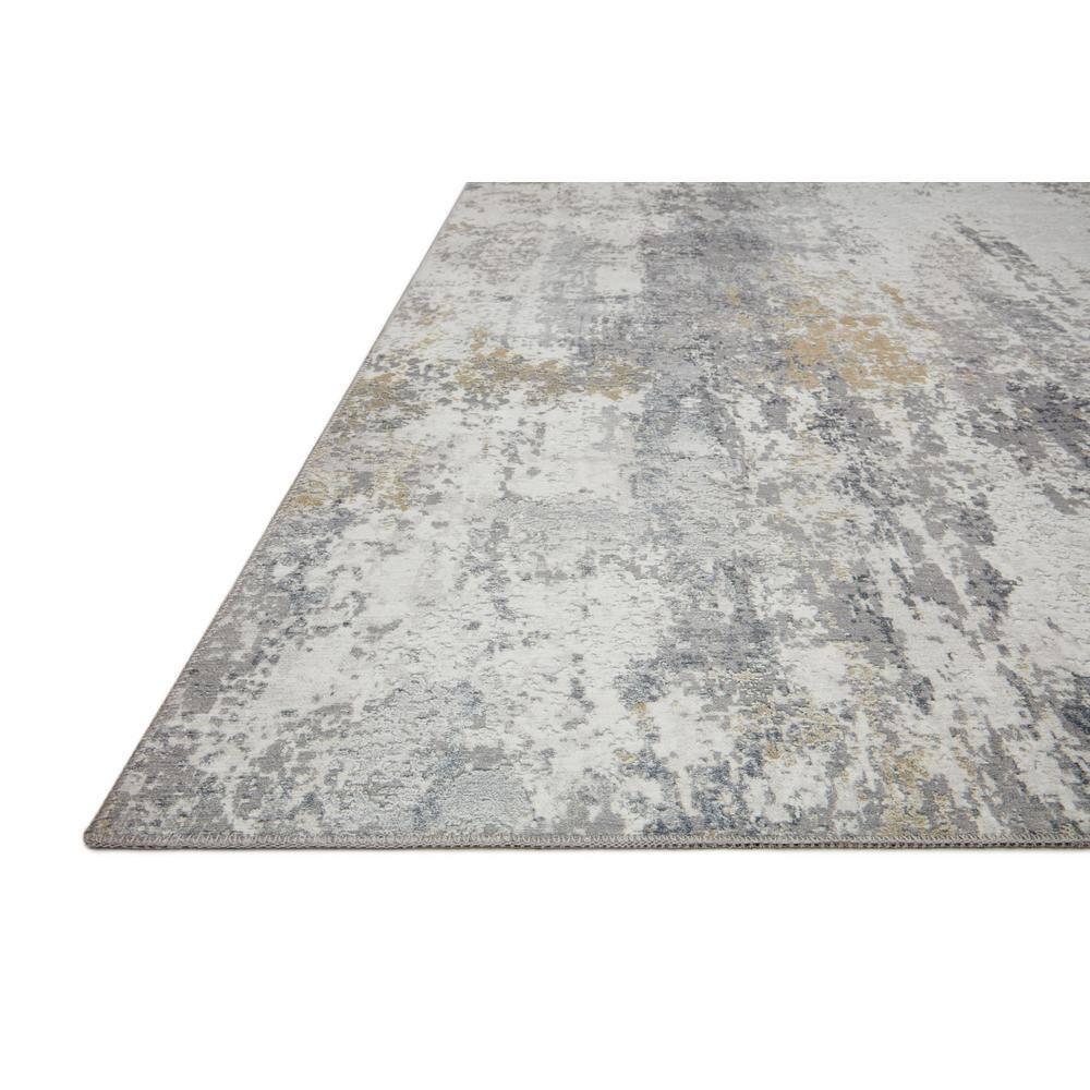Loloi II Drift Collection DRI-02 Ivory/Granite, Contemporary 18" x 18" Sample